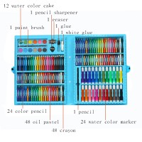 Professional Art supplies colored pencils pastel set for children drawing painting art set